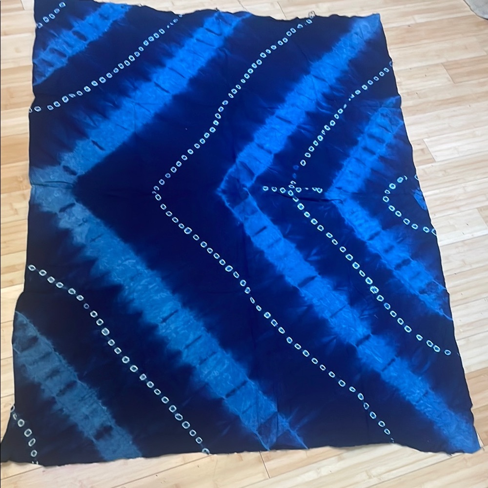 Gorgeous indigo dyed fabric